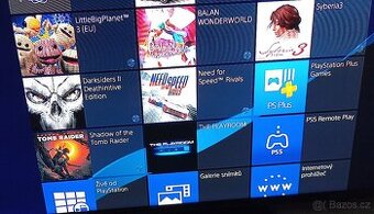 PS4 Slim 1TB + 6 her na CD + ovladač a větrák | Kompletní he