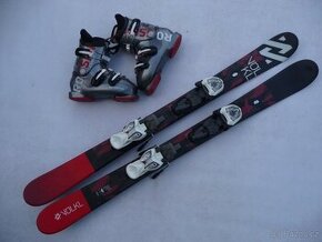 214. Detske lyže VOLKL - 108 cm + boty ROSSI 32,5eu TOP SET