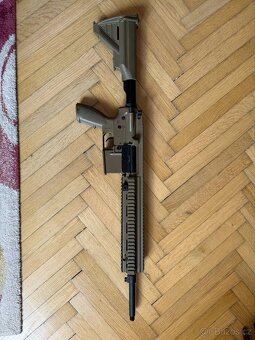 Airsoft AEG HK-416 TAN - funkční