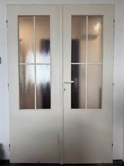 Interiérové dvoukřídlé dveře 125 cm