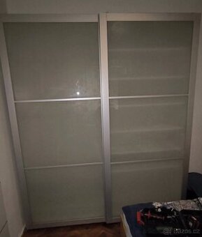 S DOVOZEM velká šatní skříň IKEA PAX 200x236x66