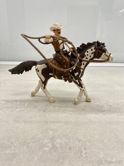 Schleich, kovboj na koni - 1