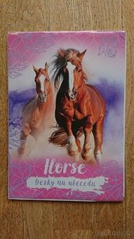 Desky na abecedu a číslice vč. písmen a číslic- dívka