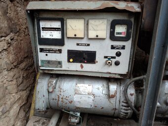 Funkční Dieselová elektrocentrála Slavia 5,6 kW