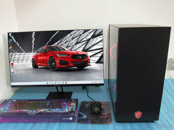 Herní MSI RGB Intel i5-9600K 1TB SSD GTX 1660Ti 16GB