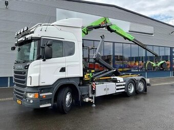 Scania R440 6x2 / Fassi 16 tunmetr / hák