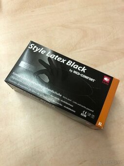 Jednorázové latexové rukavice Style Black po expiraci