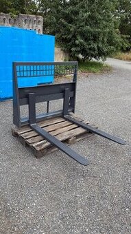 Paletizační vidle na smykový nakladač