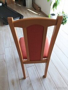Jídelní židle buk masiv čalouněná