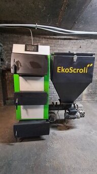 Automatický kotel Ekoscroll V7-18kW.