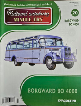 Model BORGWARD BO 4000 (Kultovní autobusy #20)