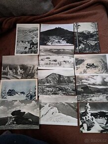 Krkonoše pohlednice staré 20ks