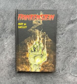 Kniha Frankenstein od Mary W. Shelley