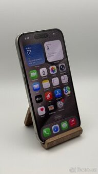 iPhone 15 Pro 128 GB Natural Titan - Baterie 100 %, Záruka