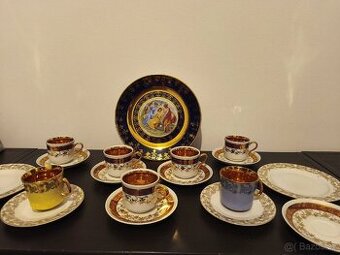Porcelánová sada Epiag & Jsk Karlovy Vary, 60.–70. léta
