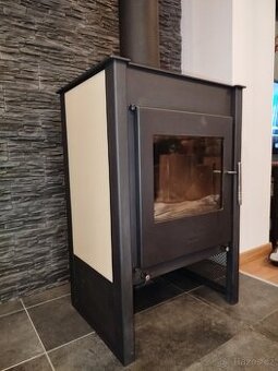 HS FLAMINGO krbová kamna KUALA - krémová