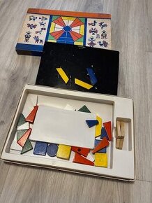 Retro hračky pro děti, knížky