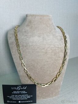Zlatý řetízek 585/1000 55.02g Nová puncovaná