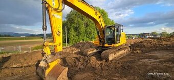 Pásový bagr JCB 220X L, rok výroby 2018, 7486 motohodin