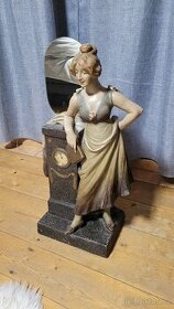 Hodiny figurální velké rarita sběratel