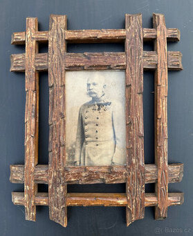 RU F.J. I obrázek rámeček starý