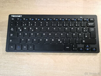 Bezdrátová klávesnice TeckNet X315 DE, USB přijímač, NOVÁ