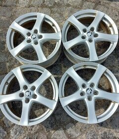 17" SADA ALU DISKŮ 7JX17 ET48 ŠKODA AUDI SEAT VW