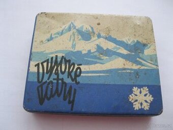 Plechová krabička od cigaret