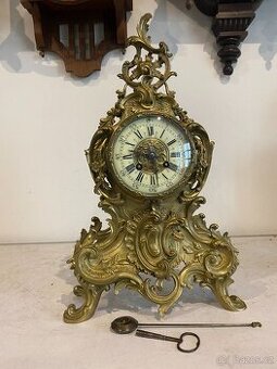 Francouzské krbové hodiny Japy Freres