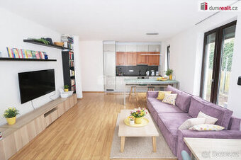 Světlý byt 3+kk, 72 m2 + zahrada 118, 1.p / 2 NP, novostavba