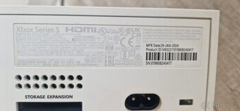 Xbox Series S se 2 ovladači (modrý téměř nový)