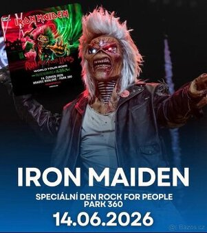 3 X LÍSTEK NA IRON MAIDEN