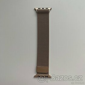 Ocelový řemínek pro Apple Watch, Milánský tah, 42/44/45 mm