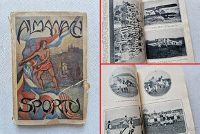 Almanach sportu 1924 Plichta fotbal Sparta Slavia box - 1