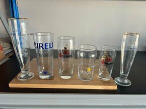 Pivní sklo, sklenice, pohárky, štamprdle - NOVÉ