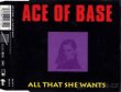 CD Maxi singl Ace Of Base - All That She Wants