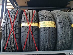 2 ks, nové letní pneu Bridgestone B250 175/70 R14, levně