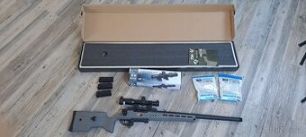 Prodávám pušku TAC-41 airsoft s vybavením a puškohledem