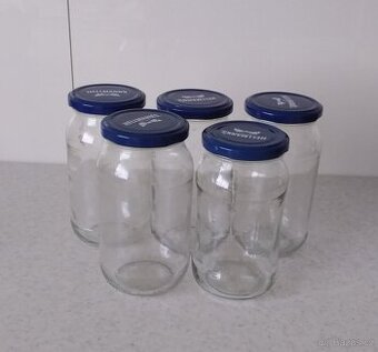 Zavařovací sklenice 405 ml s víčky 30 kusů