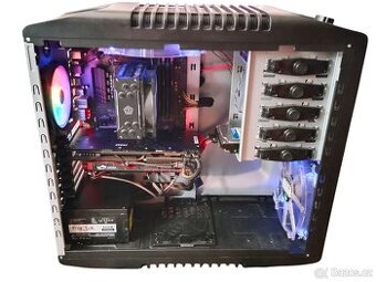 Herní PC Ryzen 5, SSD + HDD, 8–24GB RAM, R9 390