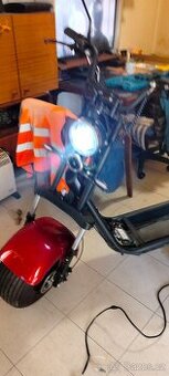 Prodám elektrickou koloběžku Lera Scooters C2 rok výroby dub