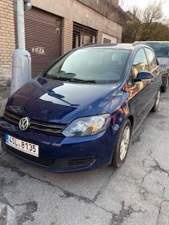 VW GOLF PLUS 1,4 MODRÁ METALÍZA, ROK 2009