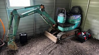 Minibagr, bagr Komatsu PC03 Vodou chlazený
