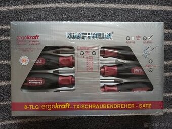 Sada šroubováků 4166 (T08-T40) s otvorem 8ks PROFI Line