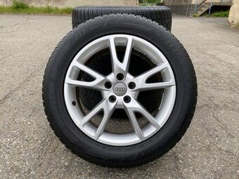 Originální alu kola Audi 5x112 r18, pneu 235/55 r18