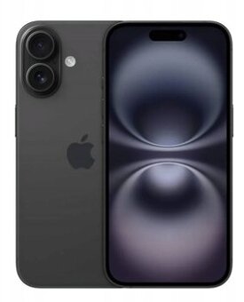 Nový iPhone 16 black 128GB