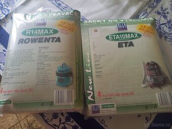 Sáčky do vysavače rowenta a eta r14max - 1