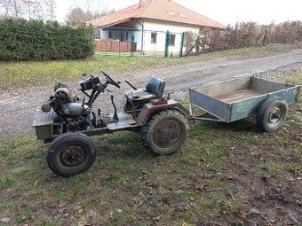 Prodám frézu domácí výroby - motor Jawa 250 Perák