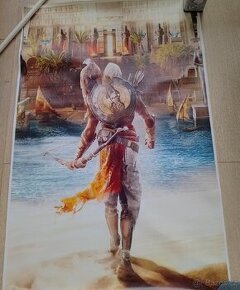 Assassin's creed Origins plátěný plakát