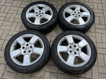 4x alu disky 5x112 R17, letní pneu